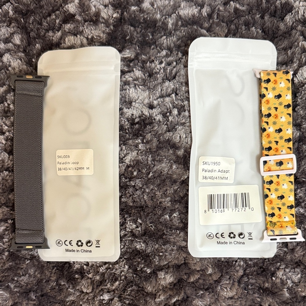 Solace Apple Watch Bands, set of two, NWT, never worn